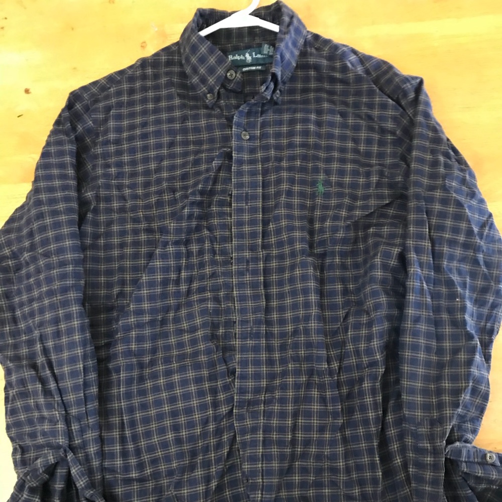Plaid sport shirt